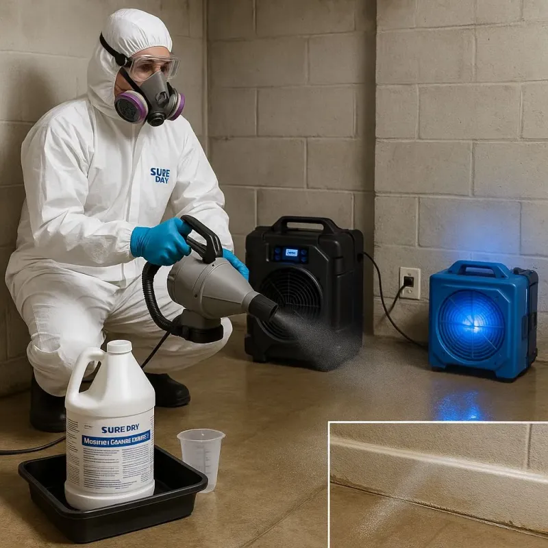 Sanitization and Odor Removal process in Toluca, IL