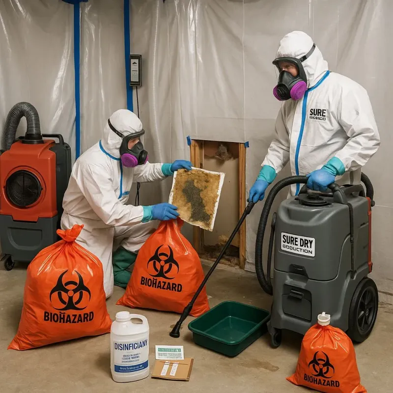 Contaminated Water Handling Protocols process in Toluca, IL