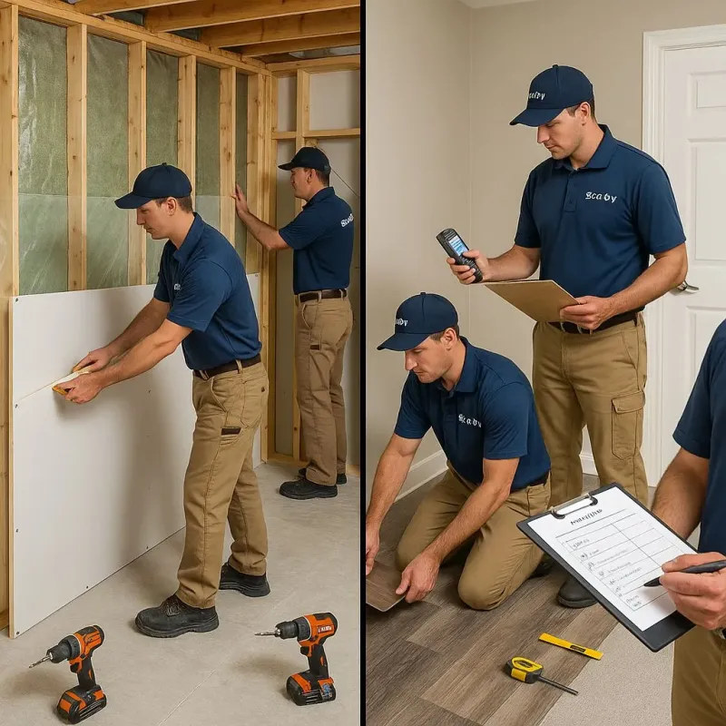 Repairs and Reconstruction process in Toluca, IL